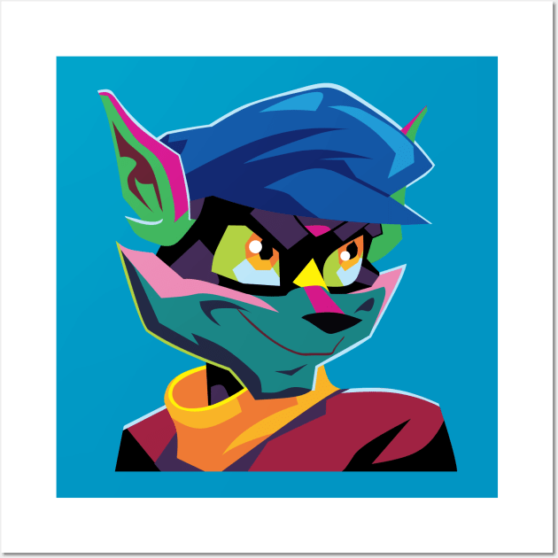 Sly Cooper PoP Wall Art by sullyink